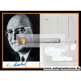 Autogramm Politik | FDP | Wolfgang MISCHNICK | 1970er (Portrait SW) 1