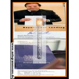 Autogramm Politik | CSU | Martin BACHHUBER | 2000er (Portrait Color)