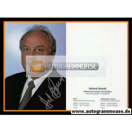 Autogramm Politik | CDU | Helmut BRANDT | 2000er (Portrait Color) 1