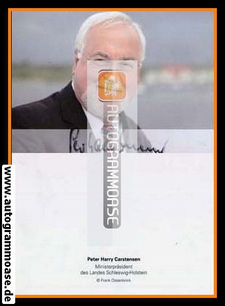 Autogramm Politik | CDU | Peter Harry CARSTENSEN | 2000er (Portrait Color) 2