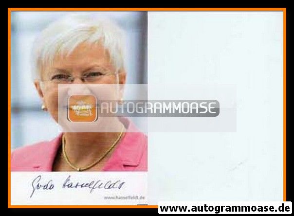 Autogramm Politik | CSU | Gerda HASSELFELDT | 2000er (Web Site)