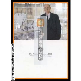 Autogramm Politik | CDU | Norbert LAMMERT | 2000er (Portrait Color)