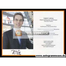 Autogramm Politik | CDU | Ingbert LIEBING | 2000er (Portrait Color)