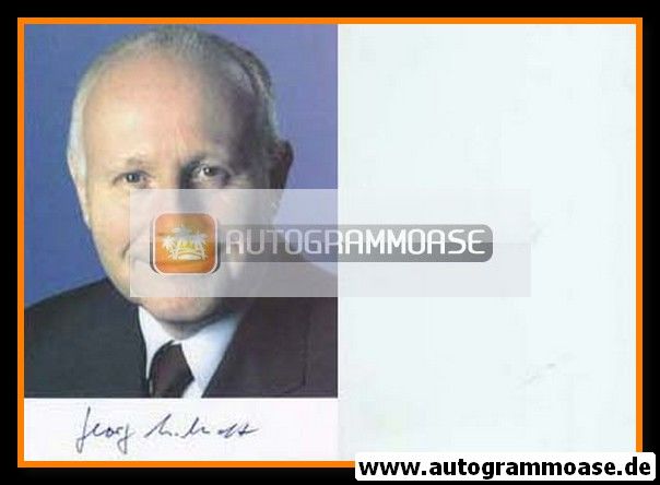 Autogramm Politik | CDU | Georg MILBRADT | 2000er (Portrait Color)