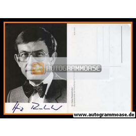 Autogramm Politik | CDU | Heinz RIESENHUBER | 1980er (Portrait SW)