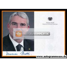 Autogramm Politik | CDU | Thomas STROBL | 2000er Druck (Portrait Color)