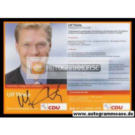Autogramm Politik | CDU | Ulf THIELE | 2008 (Landtagswahl)