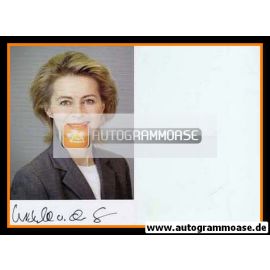 Autogramm Politik | CDU | Ursula VON DER LEYEN | 2000er (Portrait Color) 2