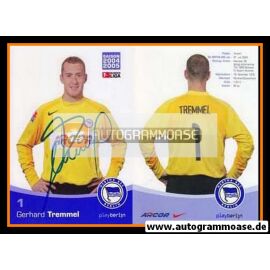 Autogramm Fussball | Hertha BSC Berlin | 2004 | Gerhard TREMMEL