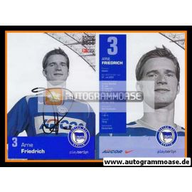 Autogramm Fussball | Hertha BSC Berlin | 2005 | Arne FRIEDRICH
