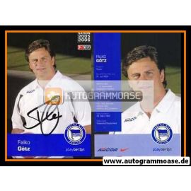 Autogramm Fussball | Hertha BSC Berlin | 2005 | Falko GÖTZ