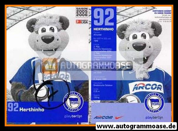 AK Fussball | Hertha BSC Berlin | 2005 | HERTHINHO (Maskottchen)