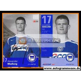 Autogramm Fussball | Hertha BSC Berlin | 2005 | Alexander MADLUNG