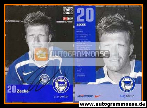 Autogramm Fussball | Hertha BSC Berlin | 2005 | Andreas NEUENDORF