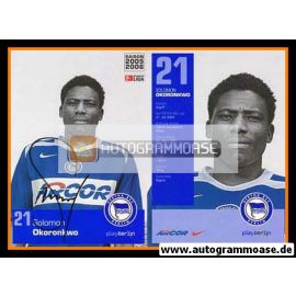 Autogramm Fussball | Hertha BSC Berlin | 2005 | Solomon OKORONKWO