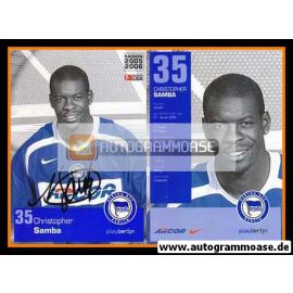 Autogramm Fussball | Hertha BSC Berlin | 2005 | Christopher SAMBA