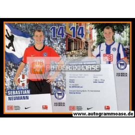 Autogramm Fussball | Hertha BSC Berlin | 2010 | Sebastian NEUMANN