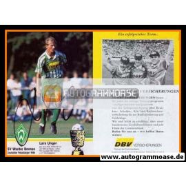 Autogramm Fussball | SV Werder Bremen | 1994 | Lars UNGER