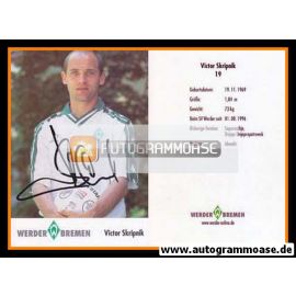 Autogramm Fussball | SV Werder Bremen | 2001 | Victor SKRIPNIK