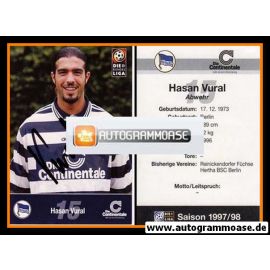 Autogramm Fussball | Hertha BSC Berlin | 1997 | Hasan VURAL