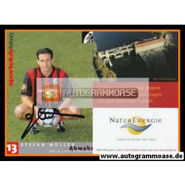 Autogramm Fussball | SC Freiburg | 2001 | Stefan MÜLLER