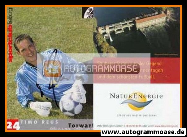 Autogramm Fussball | SC Freiburg | 2001 | Timo REUS