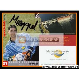 Autogramm Fussball | SC Freiburg | 2001 | Manuel SCHOPPEL