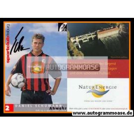 Autogramm Fussball | SC Freiburg | 2001 | Daniel SCHUMANN