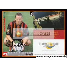 Autogramm Fussball | SC Freiburg | 2001 | Benjamin SCHWEHR