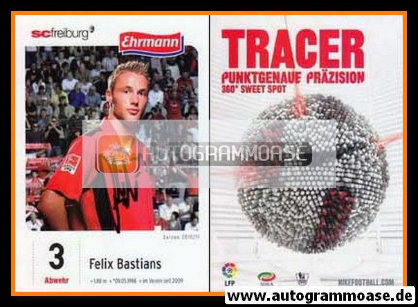 Autogramm Fussball | SC Freiburg | 2010 | Felix BASTIANS