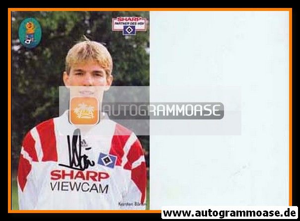 Autogramm Fussball | Hamburger SV | 1993 | Karsten BÄRON