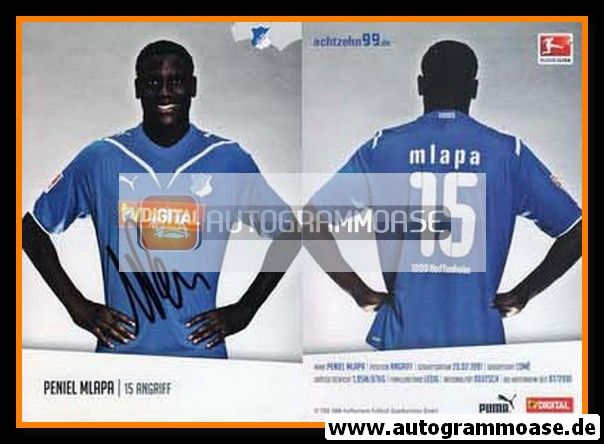 Autogramm Fussball | TSG 1899 Hoffenheim | 2010 | Peniel MLAPA