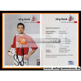 Autogramm Fussball | 1. FC Köln | 2001 | Jörg REEB