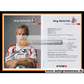 Autogramm Fussball | 1. FC Köln | 2003 | Jörg HEINRICH