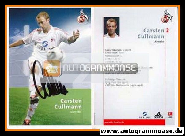 Autogramm Fussball | 1. FC Köln | 2005 | Carsten CULLMANN