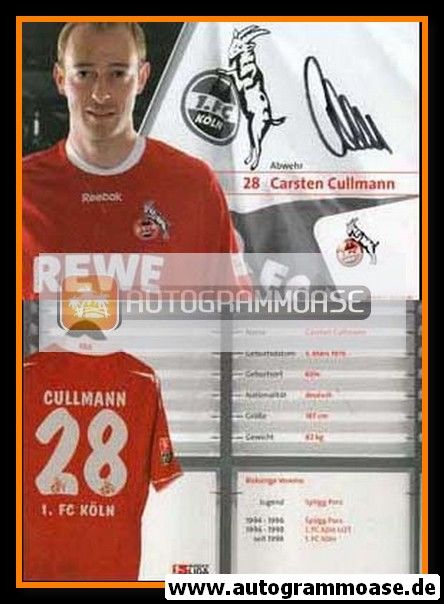 Autogramm Fussball | 1. FC Köln | 2008 | Carsten CULLMANN