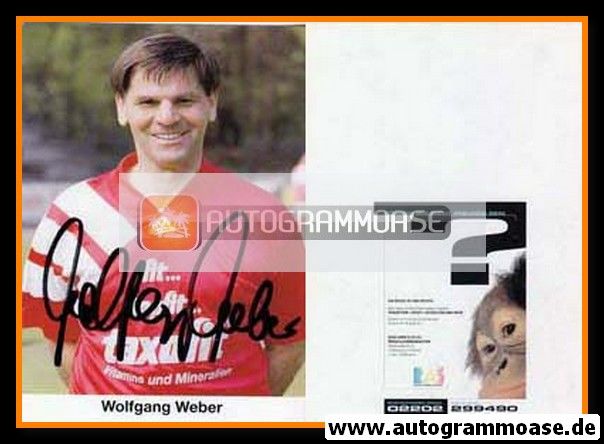 Autogramm Fussball | 1. FC Köln | 2000er | Wolfgang WEBER (Taxofit) 1