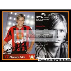 Autogramm Fussball | Bayer Leverkusen | 2004 | Clemens FRITZ