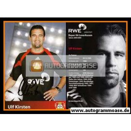 Autogramm Fussball | Bayer Leverkusen | 2004 | Ulf KIRSTEN