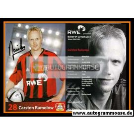 Autogramm Fussball | Bayer Leverkusen | 2004 | Carsten RAMELOW