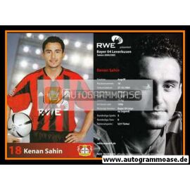 Autogramm Fussball | Bayer Leverkusen | 2004 | Kenan SAHIN