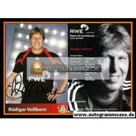 Autogramm Fussball | Bayer Leverkusen | 2004 | Rüdiger VOLLBORN