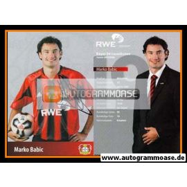 Autogramm Fussball | Bayer Leverkusen | 2005 | Marko BABIC