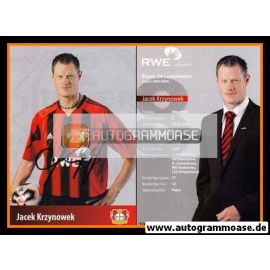Autogramm Fussball | Bayer Leverkusen | 2005 | Jacek KRZYNOWEK
