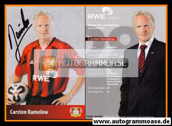 Autogramm Fussball | Bayer Leverkusen | 2005 | Carsten RAMELOW