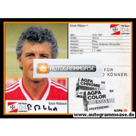 Autogramm Fussball | Bayer Leverkusen | 1987 | Erich RIBBECK