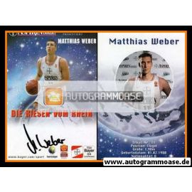 Autogramm Basketball | Bayer Giants Leverkusen | 2000 | Matthias WEBER