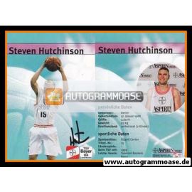 Autogramm Basketball | Bayer Giants Leverkusen | 1999 | Steven HUTCHINSON
