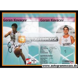 Autogramm Basketball | Bayer Giants Leverkusen | 1999 | Goran KOVACEV