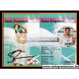 Autogramm Basketball | Bayer Giants Leverkusen | 1999 | Sasa ZIVANOVIC